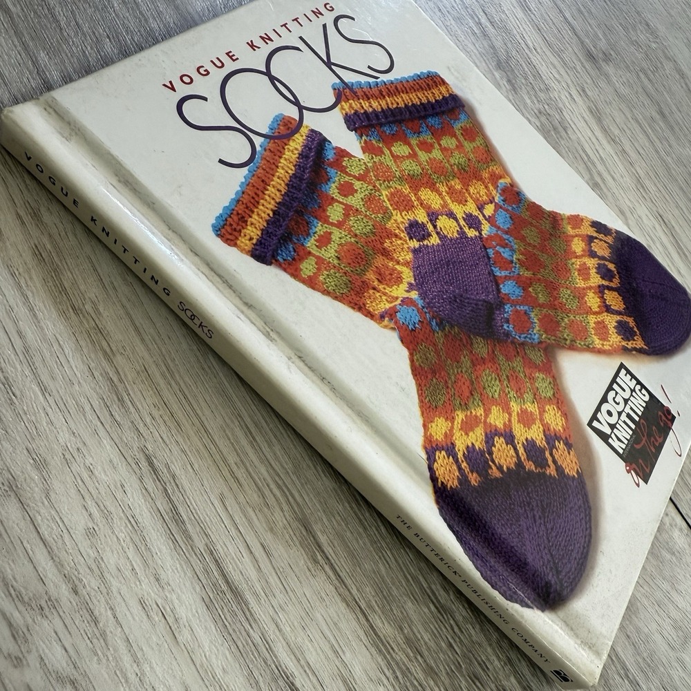 Vogue Knitting Socks by Trisha Malcolm (1999, Hardcover) - Picture 3 of 4